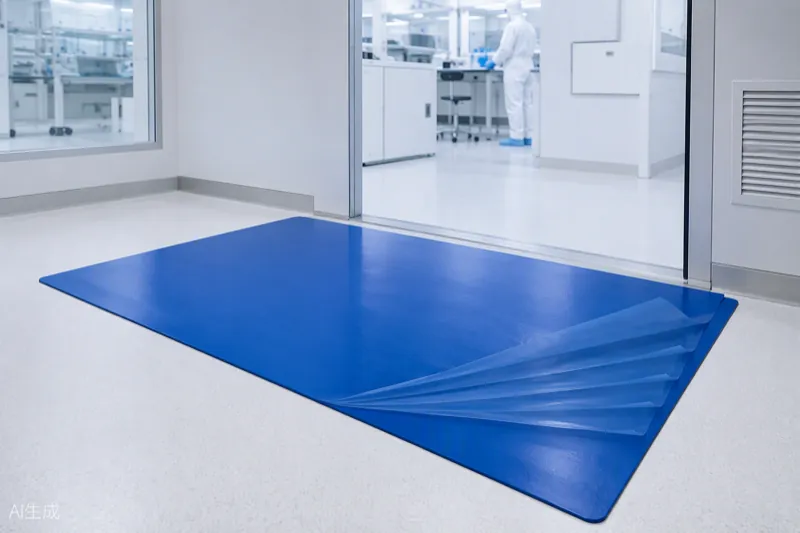 ChromeMat Sticky Mats by ChromeMat — cleanroom sticky mat tacky mat — supplied by Royal Kana, Dubai.