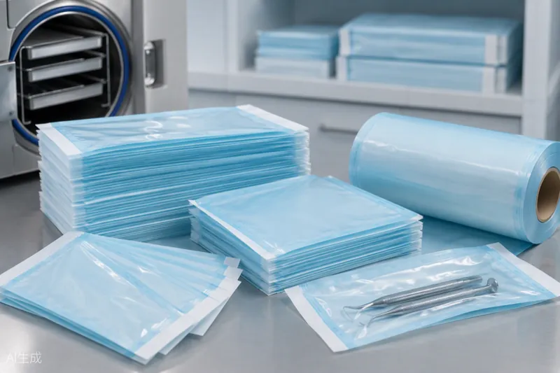 Tyvek Sterilization Bags & Pouches by Royal Kana — Tyvek sterilization pouch autoclave bags — supplied by Royal Kana, Dubai.