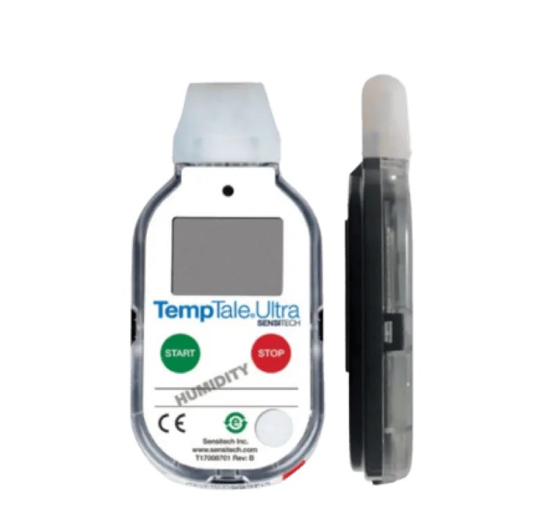 TempTale® Ultra Humidity by Sensitech — humidity temperature data logger Sensitech — supplied by Royal Kana, Dubai.